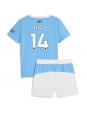 Manchester City Nico Gonzalez #14 Replika Hemmakläder Barn 2025-26 Kortärmad (+ byxor)